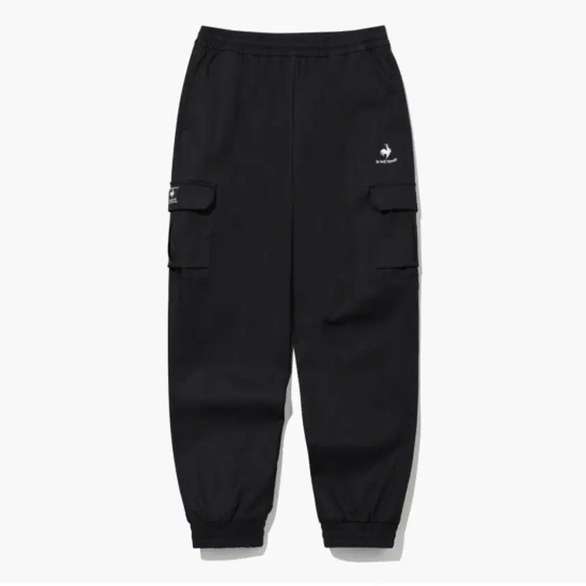 [BUNJANG] Le Coq Sportif Cargo Jogger Pants - Black / (새상품) 르꼬끄 카고 조거 팬츠 - 블랙(QQ123LPT11)
