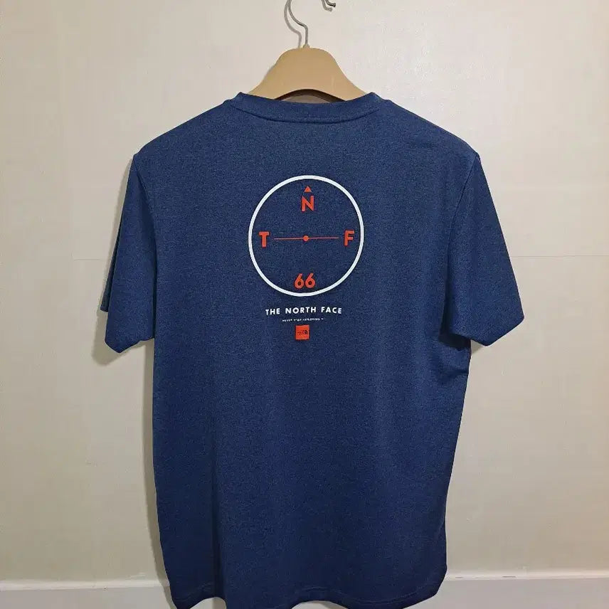 [BUNJANG] The North Face Cooling Short-Sleeve T-Shirt Navy Size 105 / 노스페이스 쿨링 네이비 반팔 티셔츠 105사이즈