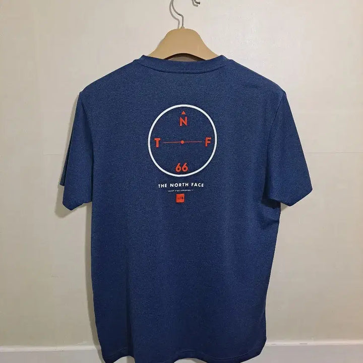 [BUNJANG] The North Face Cooling Short-Sleeve T-Shirt Navy Size 105 / 노스페이스 쿨링 네이비 반팔 티셔츠 105사이즈