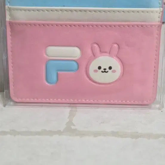[BUNJANG] Fila Pink Card Holder / 분홍색 휠라 카드지갑:(10개)