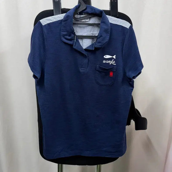 [BUNJANG] W.Angle Wide-Angle Short-Sleeve Polo Shirt / [정품/95] 와이드앵글 반팔 카라티   AA