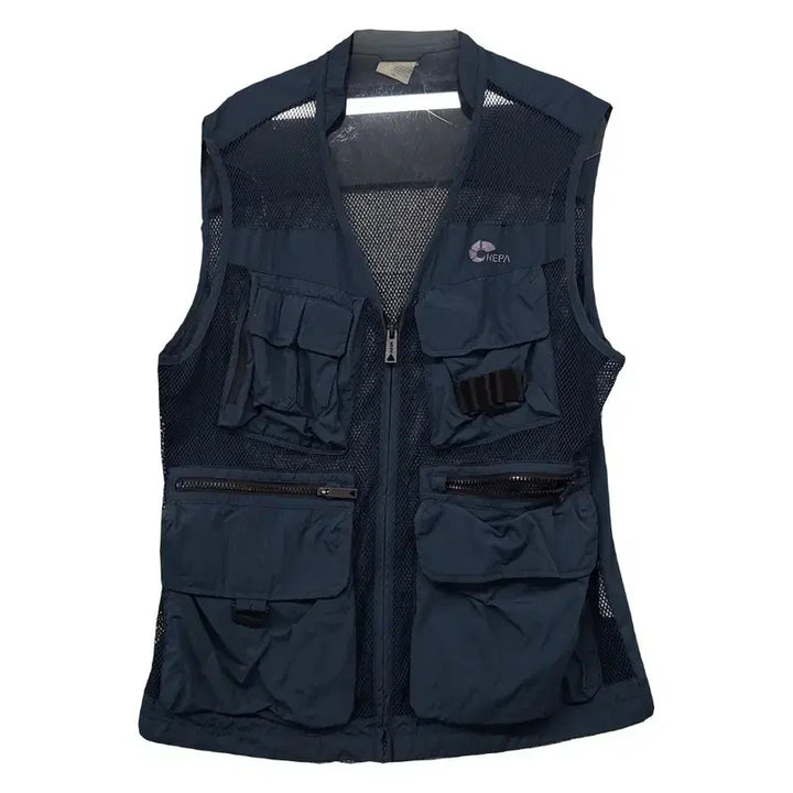 [BUNJANG] Nepa Navy Nylon Functional Vest 95 / 네파 네이비 기능성 나일론 조끼 95
