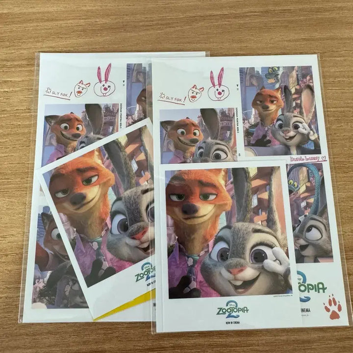 [BUNJANG] Zootopia 2 Life Four Cut Photo / 주토피아2 인생네컷