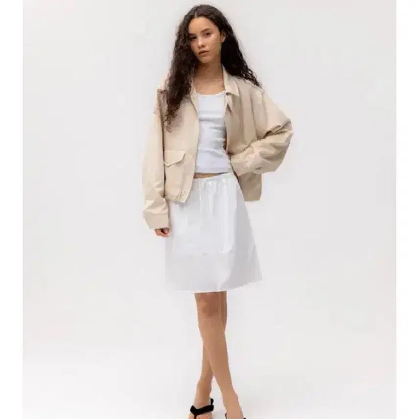 [BUNJANG] Glony Soft Blouson Jacket / 글로니 지 소프트 블루종 자켓