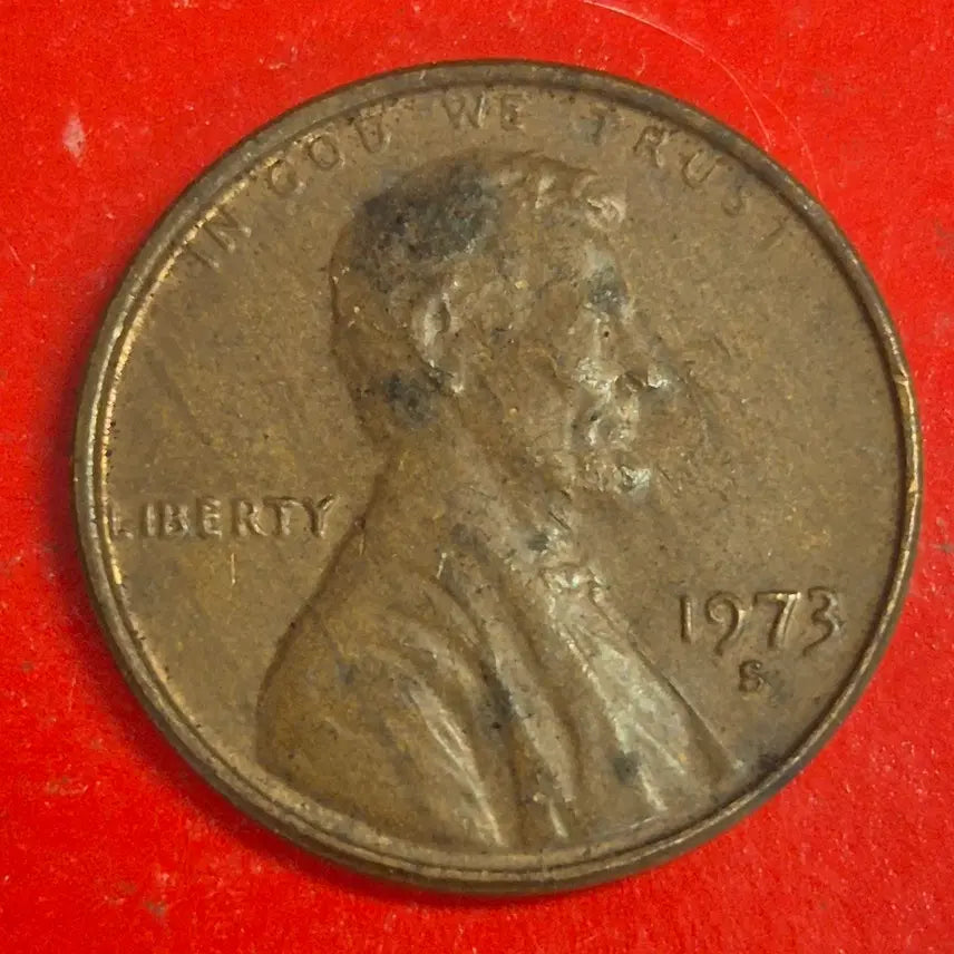 [BUNJANG] 1973 US 1 Cent Coin / 1973 미국 1센트 동전 M2490