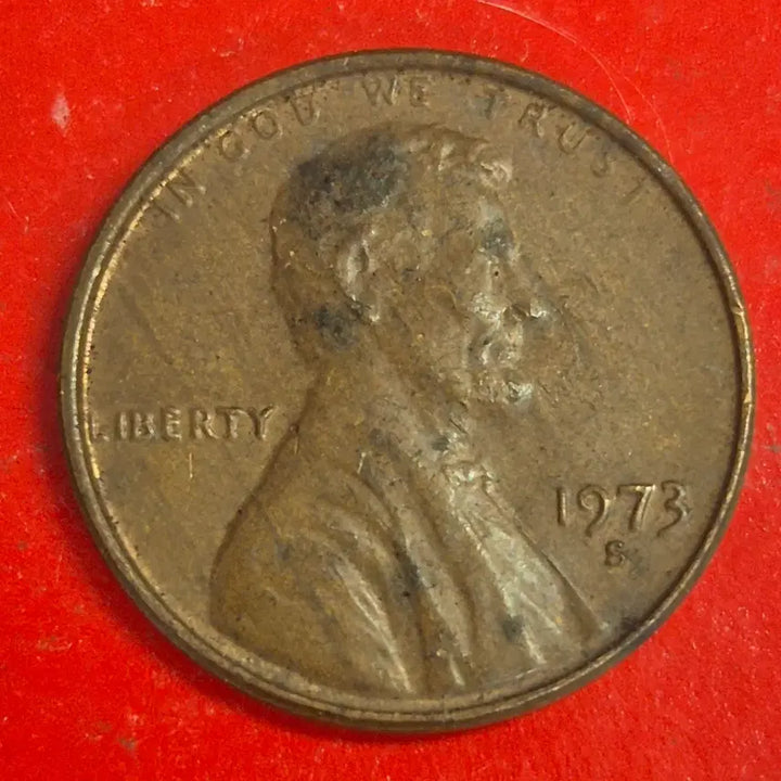 [BUNJANG] 1973 US 1 Cent Coin / 1973 미국 1센트 동전 M2490