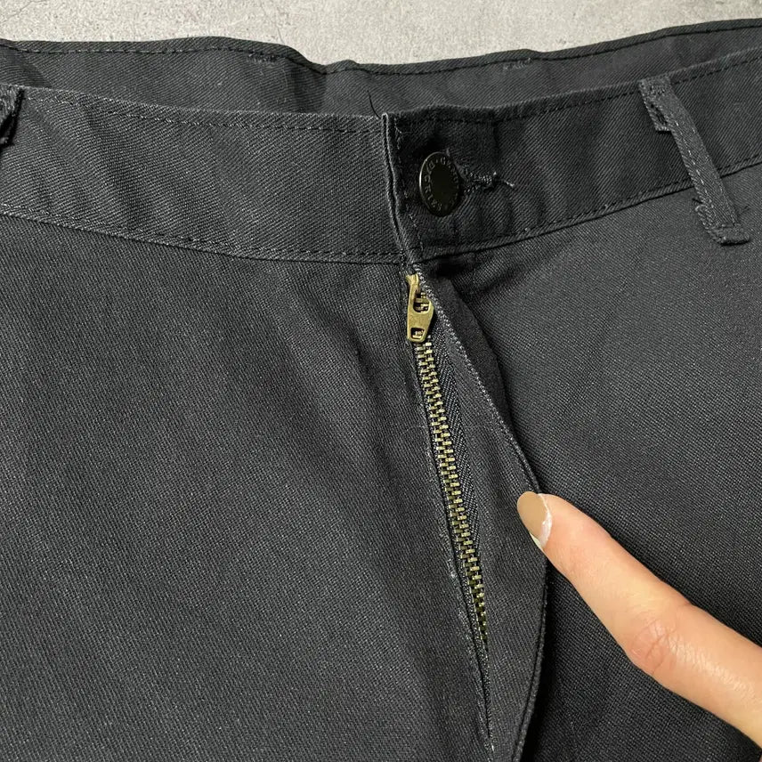 [BUNJANG] Dickies Vintage Black Utility Work Pants / DICKIES 디키즈 빈티지 블랙 유틸리티 워크 팬츠 A00944
