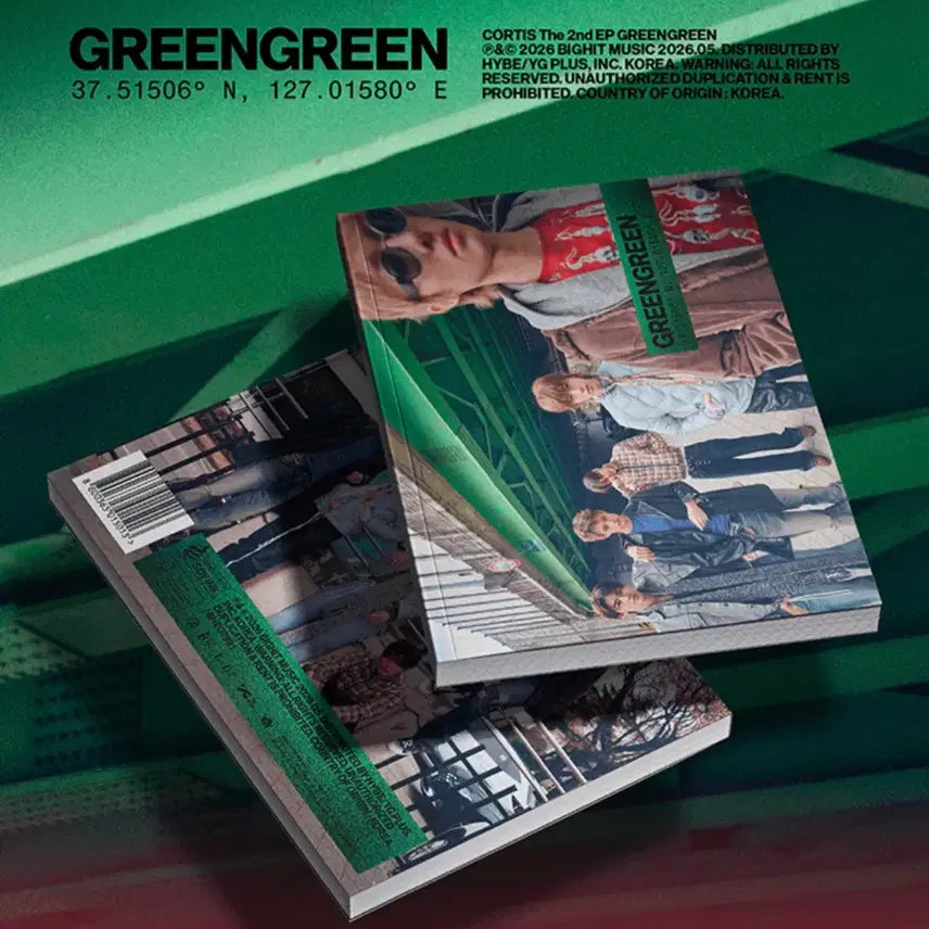 [BUNJANG] CORTIS The 2nd EP GREENGREEN (Sealed) / The 2nd EP GREENGREEN CORTIS