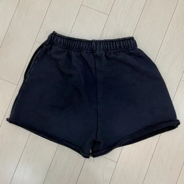 [BUNJANG] Mardi Mercredi Flower Logo Cotton Training Shorts Navy / 마르디메르크디 쇼츠 반바지 트레이닝 네이비