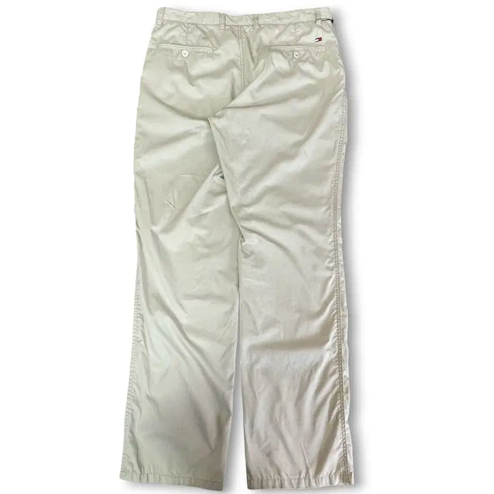 [BUNJANG] Tommy Hilfiger Light Beige Nylon Summer Pants / (36) 타미힐피거 연베이지 나일론 여름 팬츠