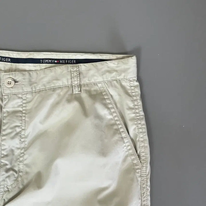 [BUNJANG] Tommy Hilfiger Light Beige Nylon Summer Pants / (36) 타미힐피거 연베이지 나일론 여름 팬츠