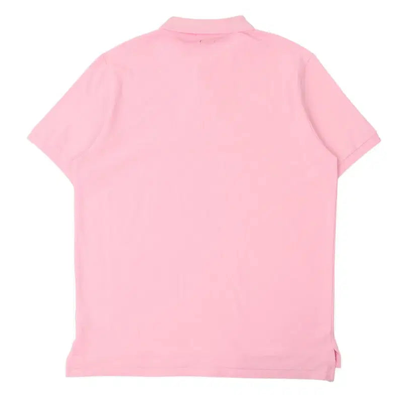 [BUNJANG] Polo Ralph Lauren QR Pink T-Shirt / 폴로 랄프로렌 QR 핑크 카라티
