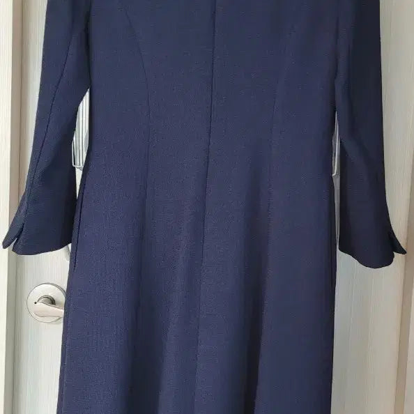 [BUNJANG] THE IZZAT Navy Long One-Piece Dress / 더아이잗(THE IZZAT) 롱 원피스 85-88-155