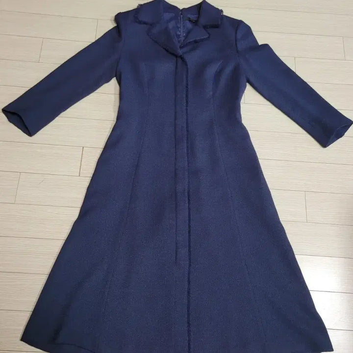 [BUNJANG] THE IZZAT Navy Long One-Piece Dress / 더아이잗(THE IZZAT) 롱 원피스 85-88-155