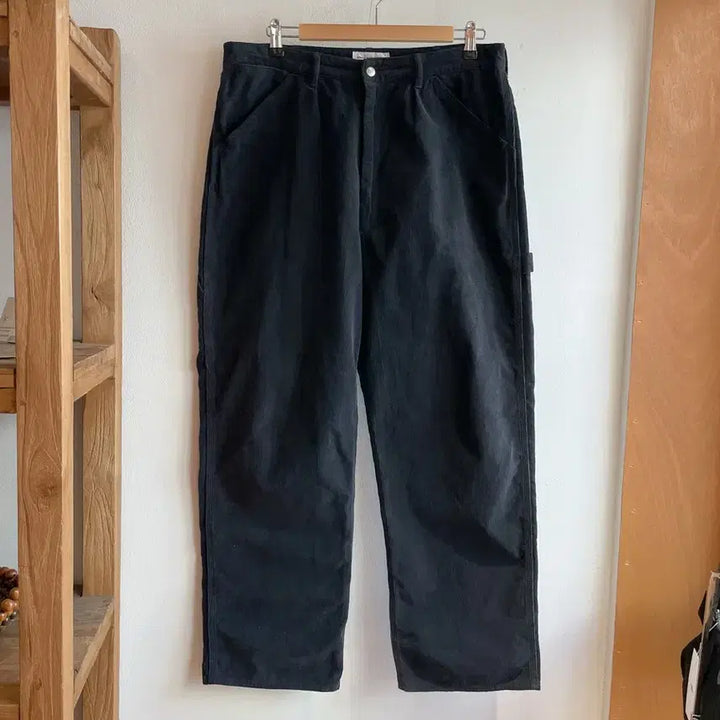[SOLD OUT] 앤즈앤드민즈 블랙 코튼 팬츠