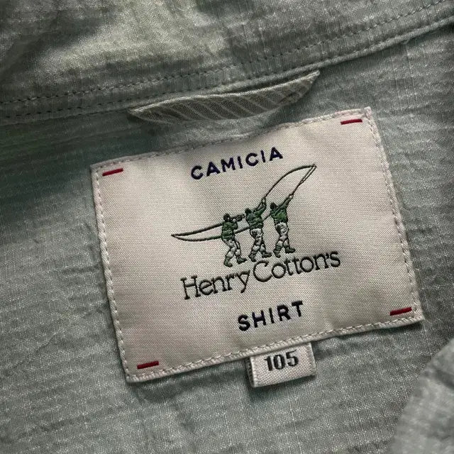 [BUNJANG] Henry Cotton Linen Shirt / 105 헨리코튼 린넨 셔츠