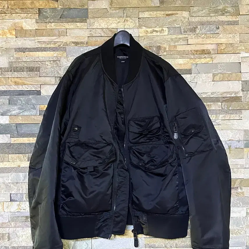 [BUNJANG] Eastlog MA-1 Nylon Jacket / 이스트로그 ma1