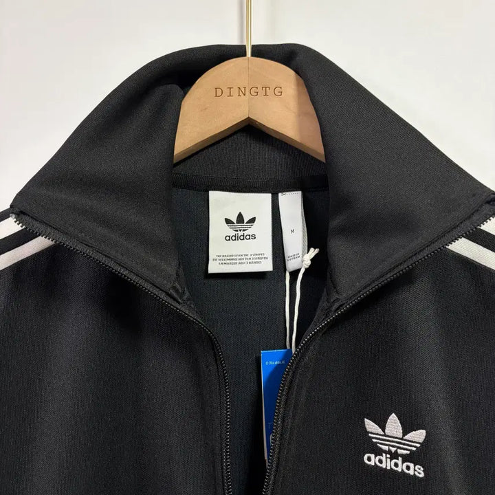 [BUNJANG] Adidas Beckenbauer Jersey Track Top - Black (M) / [M] 아디다스 베켄바우어 져지 트랙탑 블랙