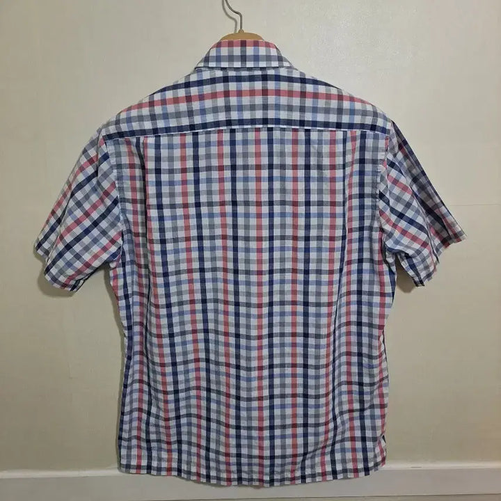 [BUNJANG] Daks Short Sleeve Check Shirt Size 100 / 닥스 반팔 체크 셔츠 100사이즈
