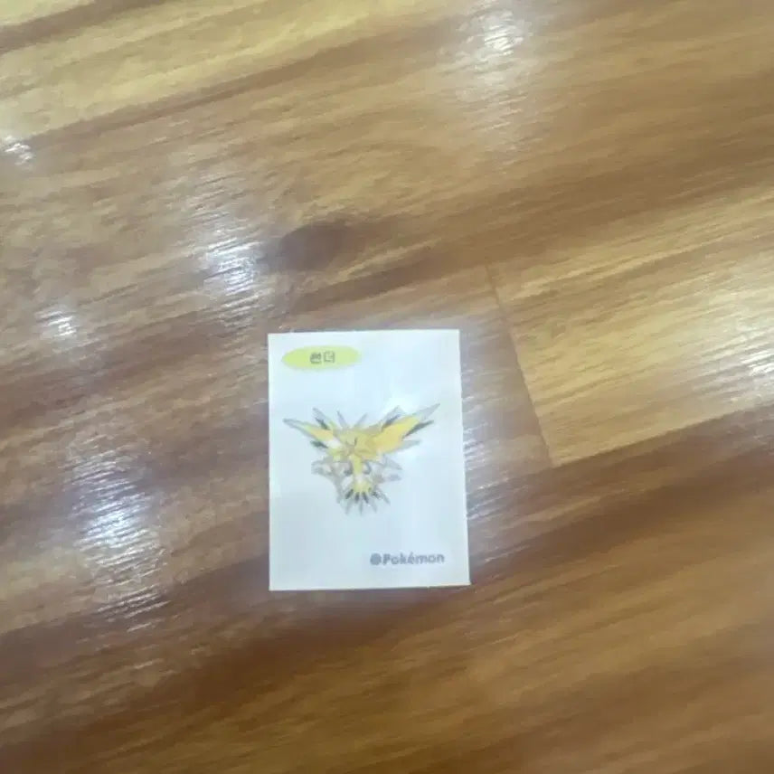 [BUNJANG] Pokemon 30th Anniversary 1996 Zapdos Sticker / 포켓몬 30주년 1996년 썬더 띠부씰