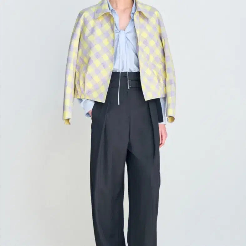 [BUNJANG] LATT by LATT Belted Pintuck Pants (Size 44-55) / 한섬 26ss신상 래트 래트바이티 latt 벨티드 핀턱 팬츠 44-55