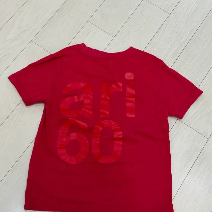 [BUNJANG] Safarispot Red Short-Sleeve T-Shirt / 사파리스팟 safarispot 빨간색 반팔 티셔츠