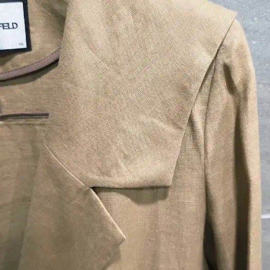 [BUNJANG] Karl Lagerfeld 100% Linen Sailor Collar Double-Button Jacket / 칼라거펠트 , 마100%  세련된 세일러카라 더블버튼 자켓