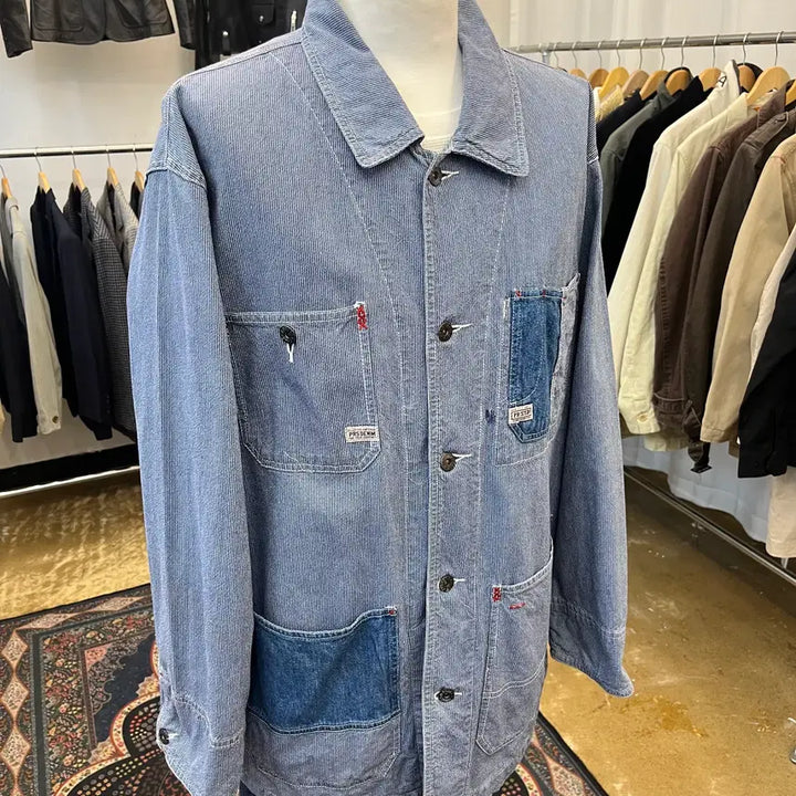 [BUNJANG] Pract Studio Denim Chore Jacket / Pract Studio 데님 초어 자켓