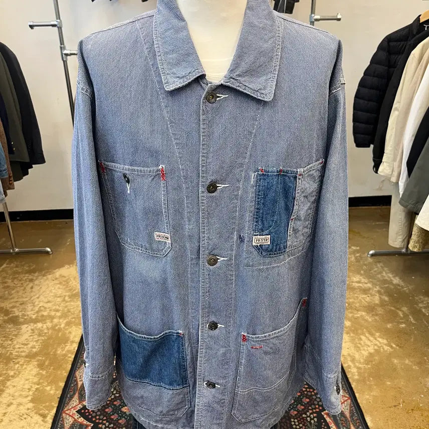 [BUNJANG] Pract Studio Denim Chore Jacket / Pract Studio 데님 초어 자켓