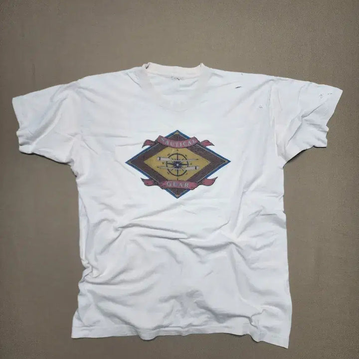 [BUNJANG] 90s Nautica Gear Single Stitch T-Shirt XL / 90s Nautica Gear 싱글시티치 티셔츠10