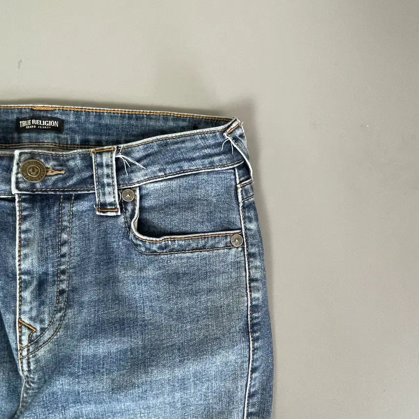 [BUNJANG] True Religion Semi Bootcut Denim Jeans / (29) 트루릴리젼 세미부츠컷 데님 팬