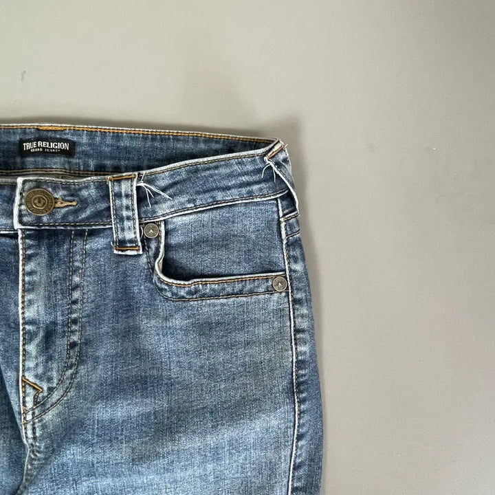 [BUNJANG] True Religion Semi Bootcut Denim Jeans / (29) 트루릴리젼 세미부츠컷 데님 팬
