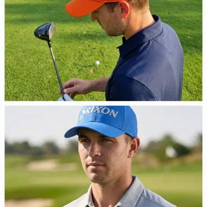 [BUNJANG] Srixon Golf Hat Bundle (Orange/Blue) / (2종 일괄 36000) 스릭슨 골프모자 오렌지/블루