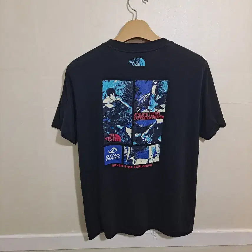 [BUNJANG] The North Face Black Short Sleeve T-Shirt Size 100 / 노스페이스 검정 반팔 티셔츠 100사이즈