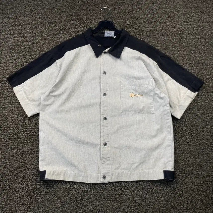 [SOLD OUT] USA vintage 빈티지 스트라이프 반팔 셔츠