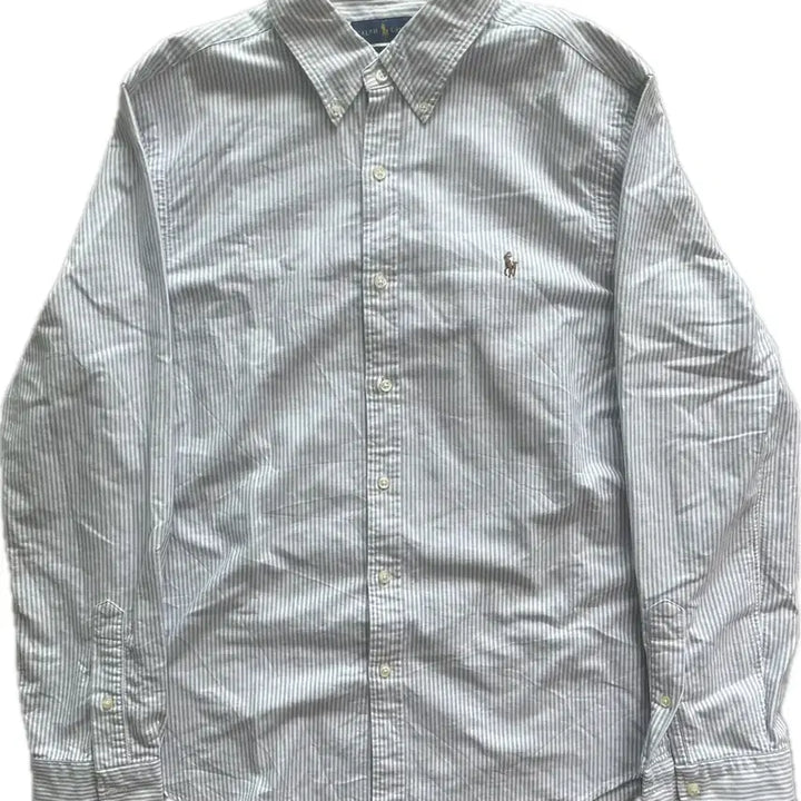 [SOLD OUT] 폴로 랄프로렌 하늘색 스트라이프 셔츠 L