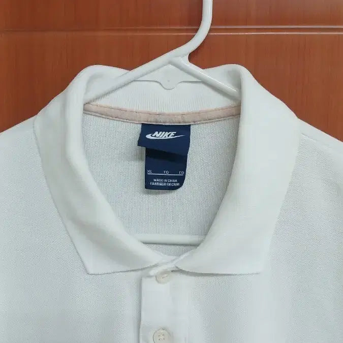 [BUNJANG] Nike White Polo T-Shirt XL / 나이키 화이트 폴로티 XL
