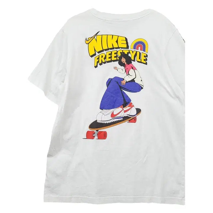 [SOLD OUT] 나이키 화이트 반팔티 L