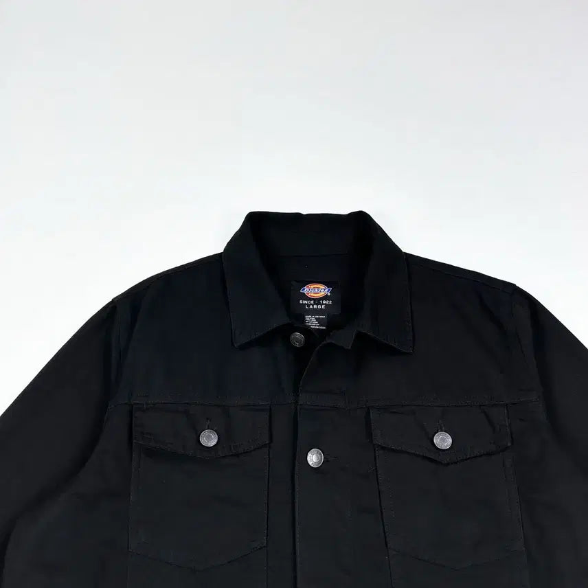 [BUNJANG] Dickies Original Black Trucker Denim Jacket (L) / 디키즈 오리지널 블랙 흑청 트러커 데님자켓 (L)