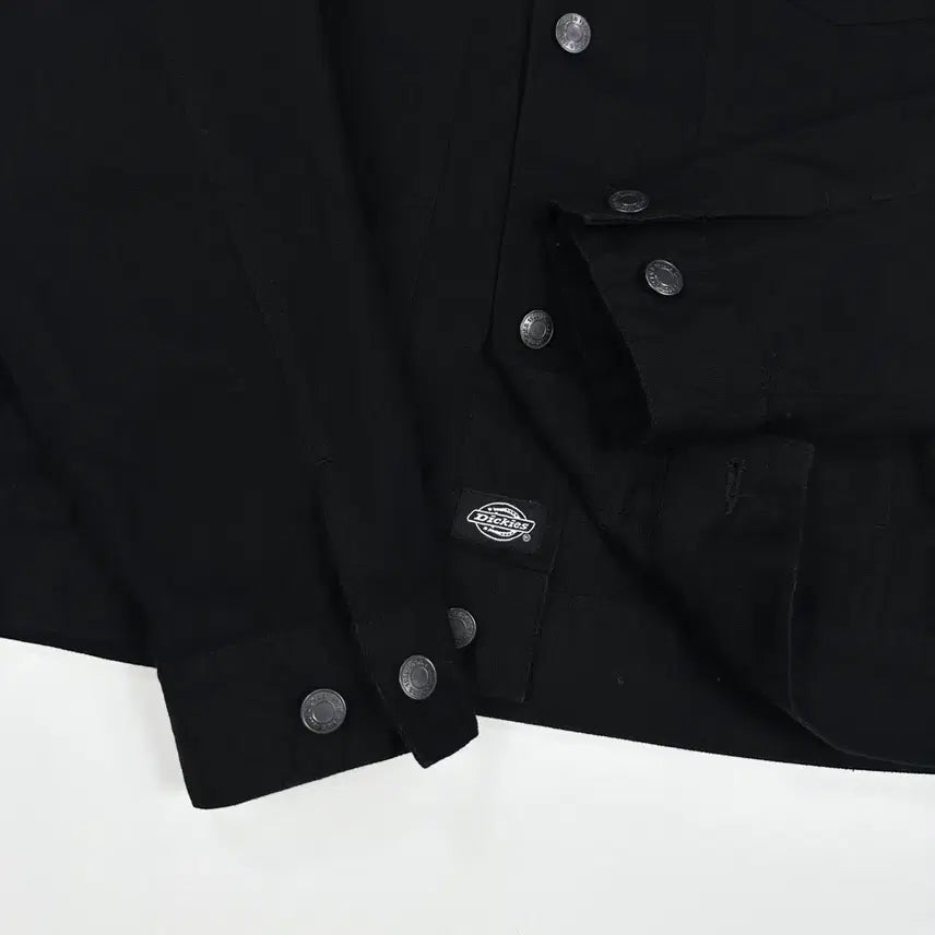 [BUNJANG] Dickies Original Black Trucker Denim Jacket (L) / 디키즈 오리지널 블랙 흑청 트러커 데님자켓 (L)