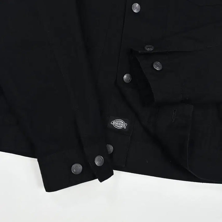 [BUNJANG] Dickies Original Black Trucker Denim Jacket (L) / 디키즈 오리지널 블랙 흑청 트러커 데님자켓 (L)
