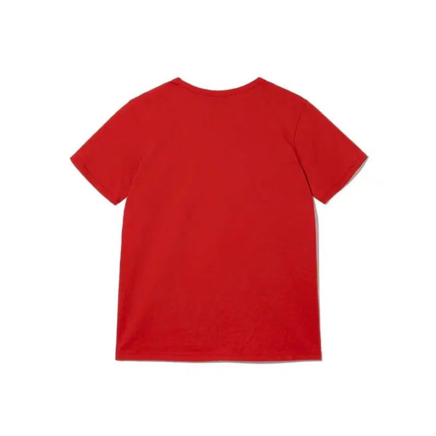 [BUNJANG] Tech-ket Symbol T-Shirt (Red) / 테켓 심볼 반팔티(레드)