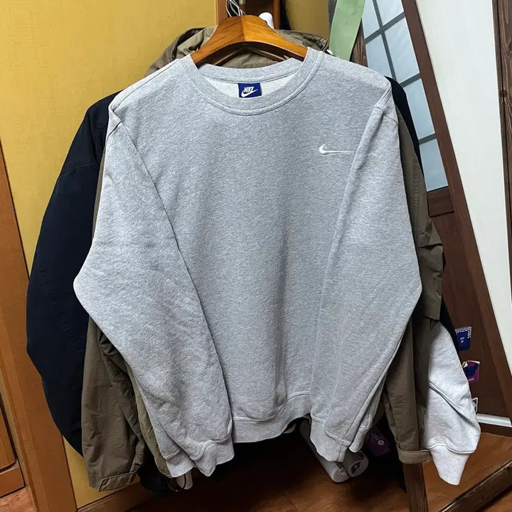 [BUNJANG] Nike Grey Sweatshirt L / 나이키 회색 맨투맨 [ L ]
