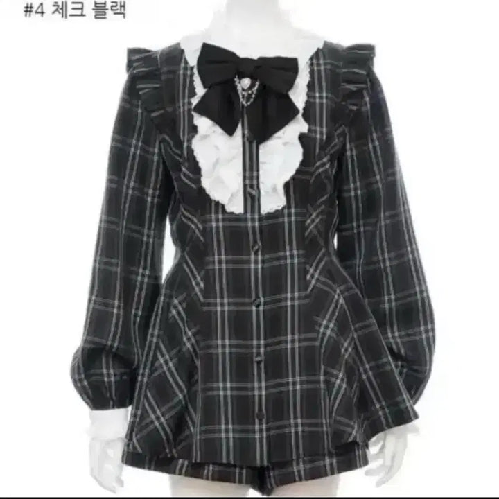 [SOLD OUT] 양산형 지뢰계 시크릿허니 체크셋업