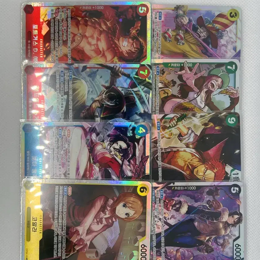[BUNJANG] Rocinante SEC &amp; SR25 Card Set / 로시난테 sec 및 sr25장 원피스 카드 판매합니다.