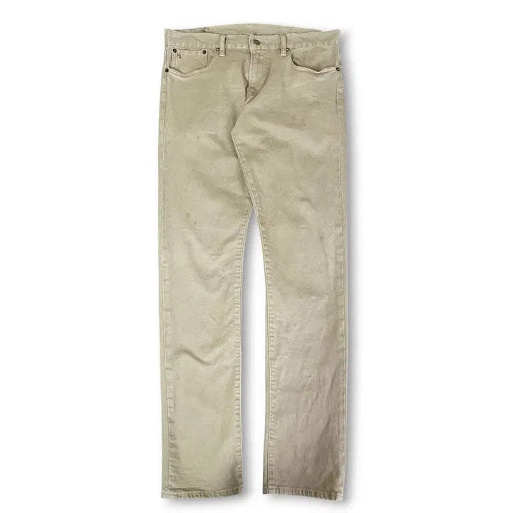 [BUNJANG] Polo Ralph Lauren Sullivan Slim Fit Cotton Pants Beige / (33) 폴로랄프로렌 설리반 슬림핏 베이지 코튼팬츠