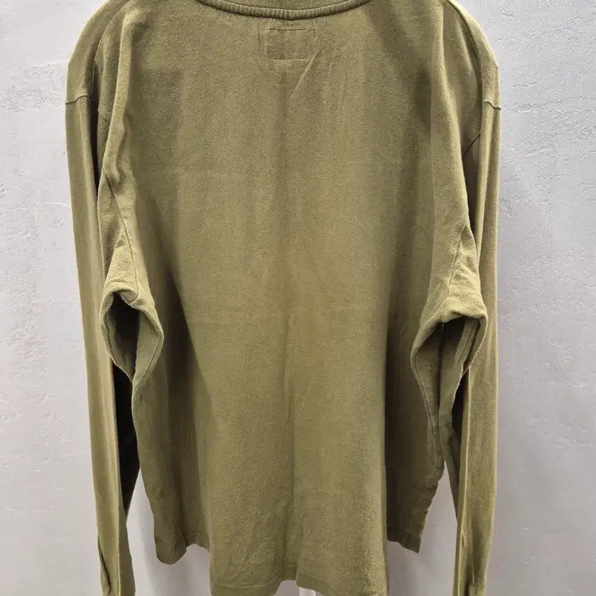 [BUNJANG] WTAPS Garment Dyed Long Sleeve T-Shirt L / 더블탭스 가먼트 다잉 롱슬리브 티셔츠 L