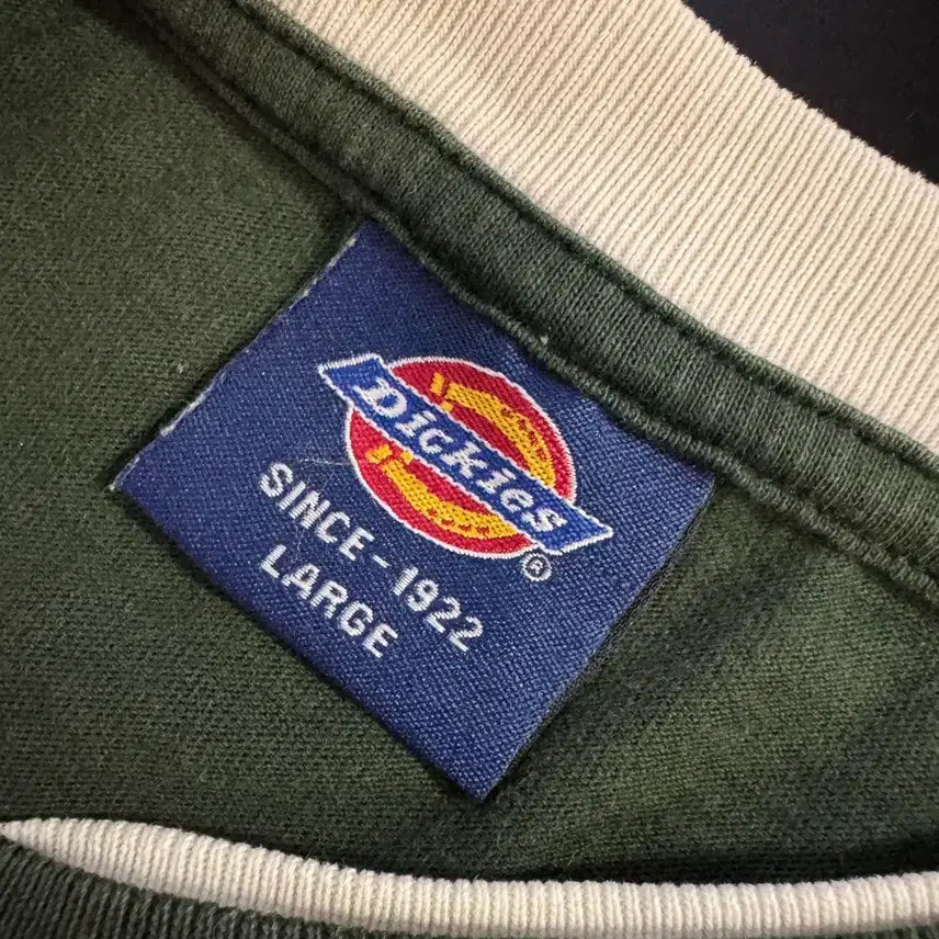 [BUNJANG] Dickies Small Logo Patch Short Sleeve T-Shirt M-L / 디키즈 Dickies 스몰 로고 패치 반팔 티셔츠 M ~ L