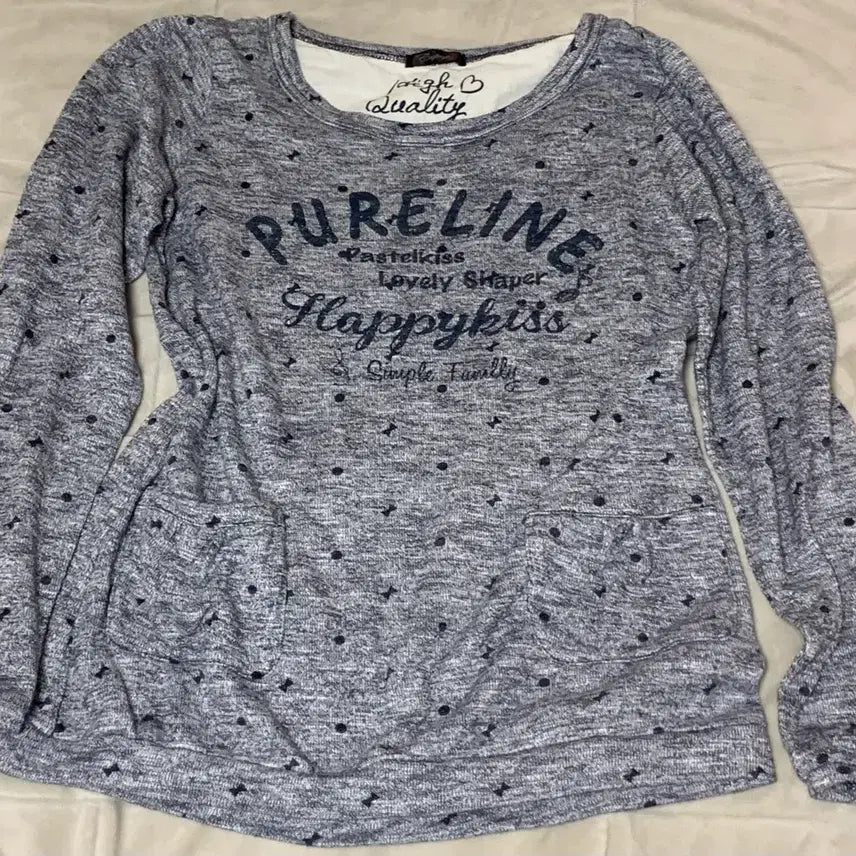 [BUNJANG] Japanese Vintage Dot T-Shirt / 일본빈티지 도트 티셔츠 상의