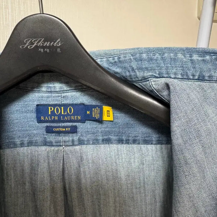 [BUNJANG] Polo Ralph Lauren Custom Fit Chambray Shirt M / 폴로 랄프로렌 커스텀핏 샴브레이 셔츠 m
